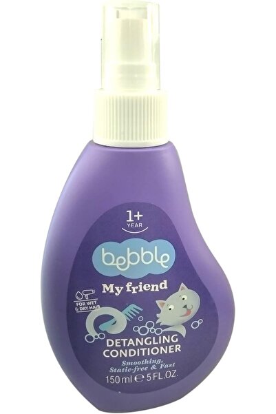 BEBBLE Baby Hair Detangler Spray Conditioner | Leave in Formula | 150ml Bundl...