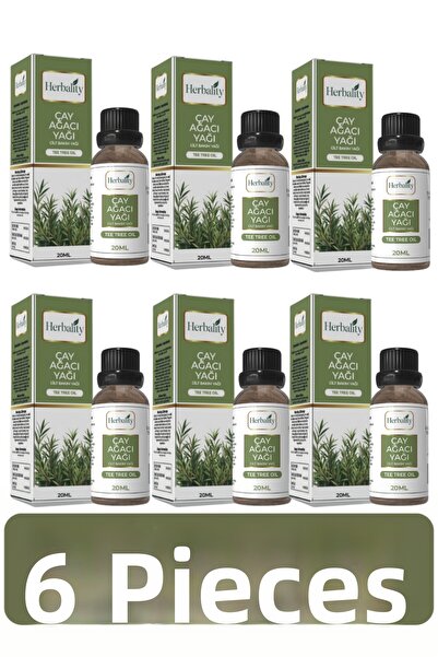 herbalıty Tea Tree Oil 20 ml 6*Pcs