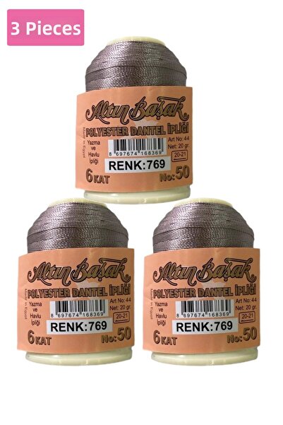 Generic Brand 3 Pieces of Gold Spike Needle and Lace Thread 20 Gr - Royaleks ...