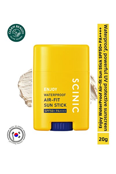 SCINIC Enjoy Waterproof Air-Fit Sun Stick Waterproof Sunscreen with High Prot...