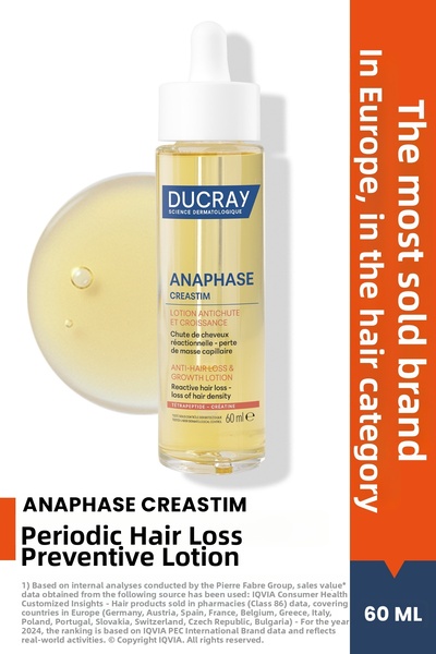 Ducray لوشن كريستيم رياكتيف المضاد لتساقط الشعر 60 مل