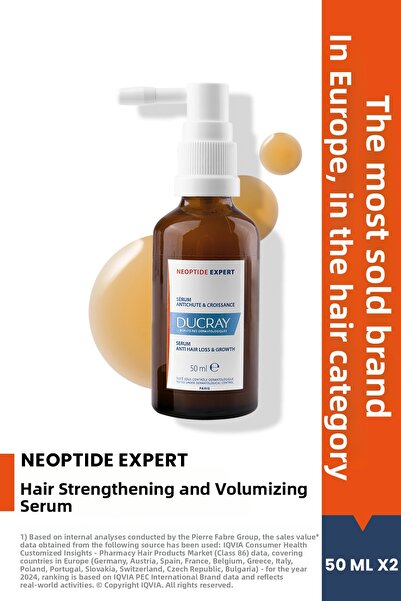 Ducray Ser de par pentru caderea cronica a parului NEOPTIDE EXPERT 2 x 50 ml