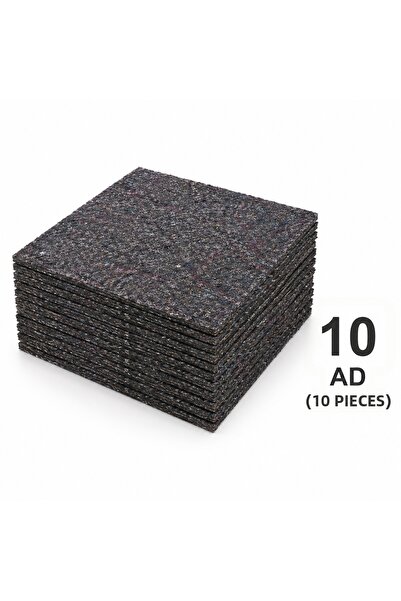 Jutien Multi-Purpose Felt 40X40 cm Sheet Felt 10 Pieces - Sound and Heat Insu...