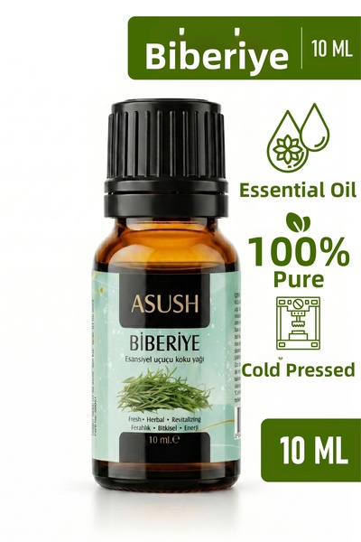 ASUSH زيت الروزماري العطري 10 مل - زيت عطري عشبي ومنعش وعطري