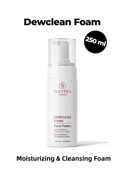 Solvéra London Dewclean Foam Skin Cleansing Foam 250 ml