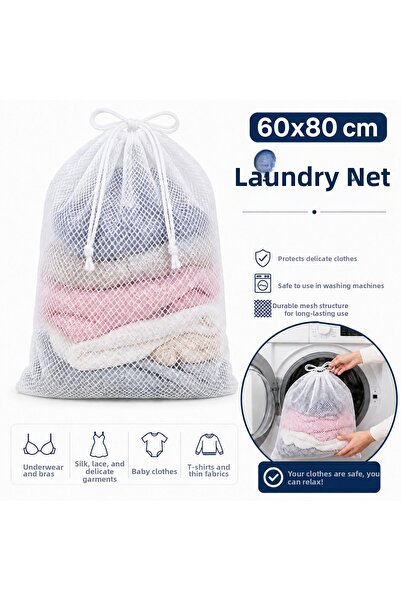 Magiclady White Laundry Net 60X80