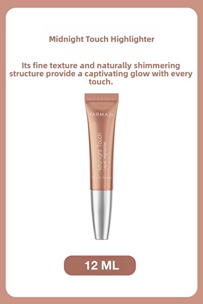 Farmasi Midnight Touch Shimmering Liquid Illuminator with Light Weight Formul...