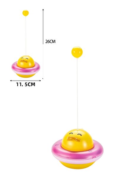 negok Ufo Shaped Duck Cat Toy