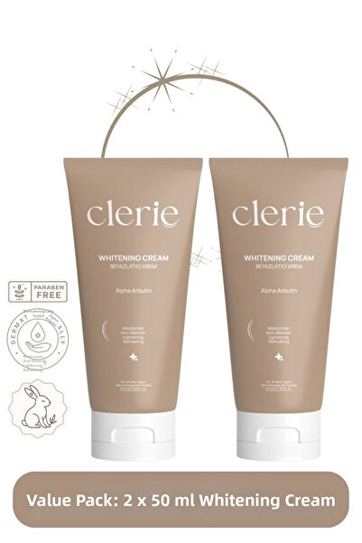 Clerie Cosmetics Skin Whitening Cream – Indian Mulberry Alpha Arbutin Anti-Bl...