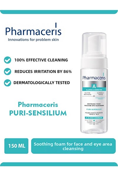 Pharmaceris Facial Cleansing Foam That Provides Gentle Cleansing and Soothing...