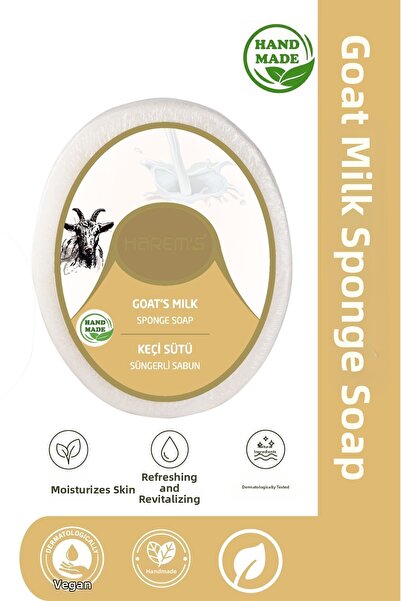HAREM'S Harems Goat Milk Sponge Soap 120 g