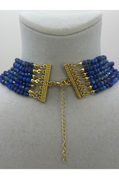 Butik Blue Natural Stone Necklace