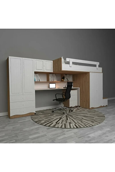 marangozhaneden Major Modern Çalışma Masalı Ranza Mdf