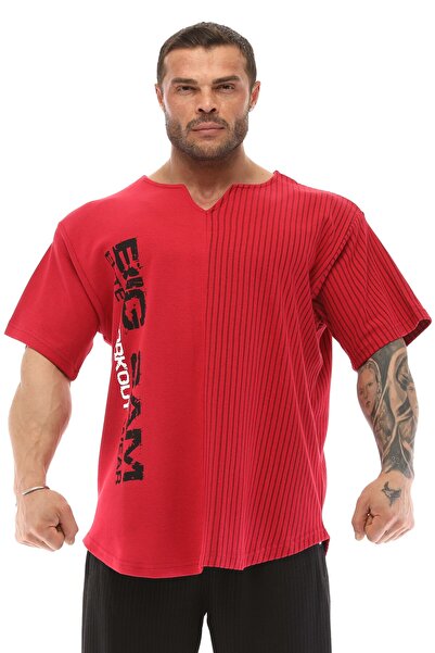 Big Sam Tricou supradimensionat tip Rag Top pentru culturism 3248