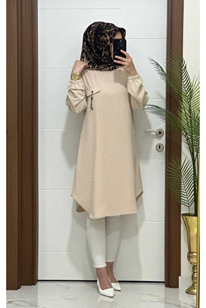 MODA ALMİRA 4250 K35 VİZON RENK ÇİĞDEM TUNİK