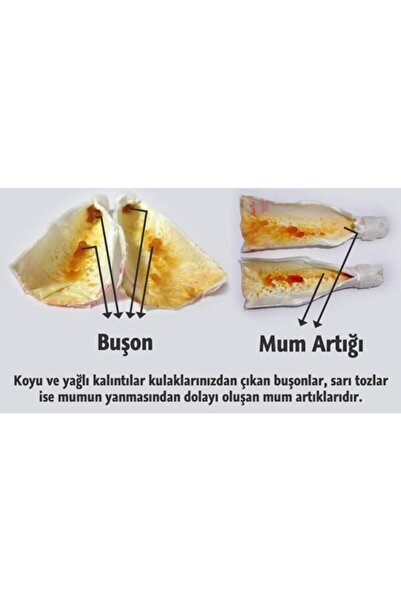 Relife Doğal Kulak Temizleme Mumu Çubuğu Ear Candle 5 Kutu 10 Adet