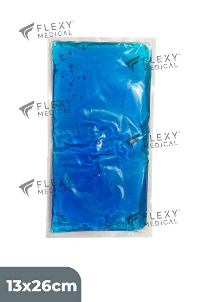 Flexy Medical Termojel Sıcak Soğuk Kompres Jel Buz Paketi, 3 Adet Soğutucu Jel Isıtıcı Jel Kompres 13cmx26cm
