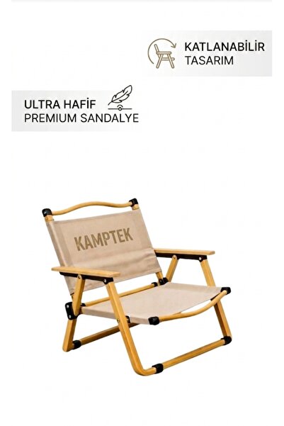 kamptek kamp teknolojisi Taşınabilir Kermit Premium Kamp Koltuğu – 600D Oxfor...
