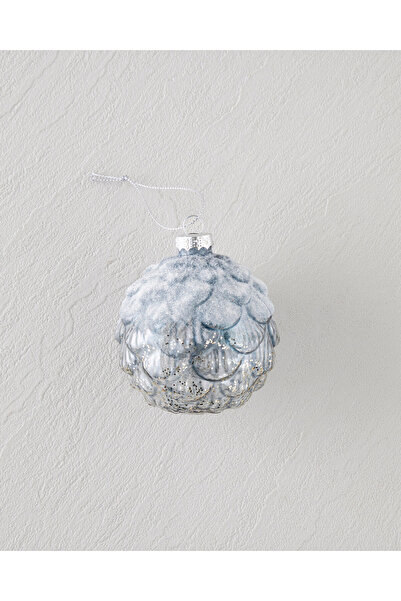 English Home Belinda Yılbaşı Ağaç Süsü 8x8x8 cm Gri