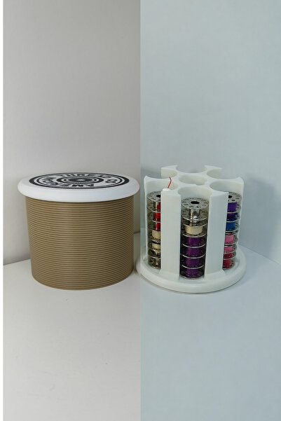 crafts3dstudio 30’lu Masura Kutusu – İplik Düzenleyici Organizer | 3D Baskı S...