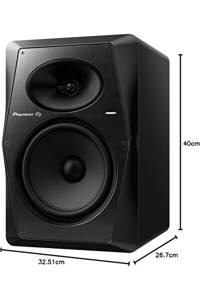 Pioneer Dj VM-80 8 İnch Dj & Stüdyo Monitör Hoparlör - 1 ADET TEKLİ