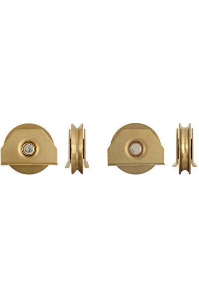 Evotools Roată semi-constructivă sudabilă cu rulment pentru porți culisante 1...