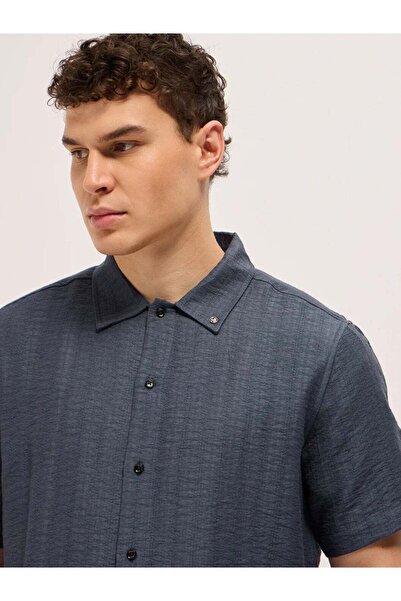 The Bear House Men's long Sleeve Shirt, breathable, soft comfort Fabric