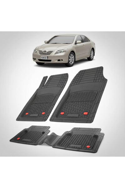 TEAMCAR Covorase Auto TeamCar® Tip Tavita Toyota Camry XV40 (2006-2011) Negru