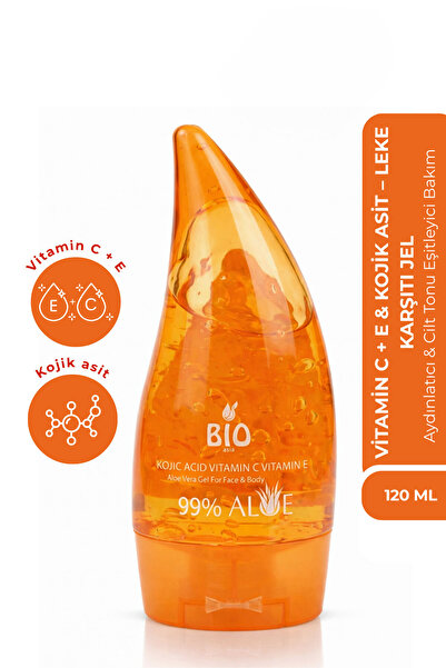 Bio Asia Leke Açıcı & Parlatıcı Jel – Kojic Acid Destekli Cilt Bakımı 120 ml