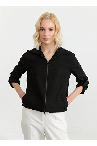 Selen Siyah Kadın Ceket 26YSL1586