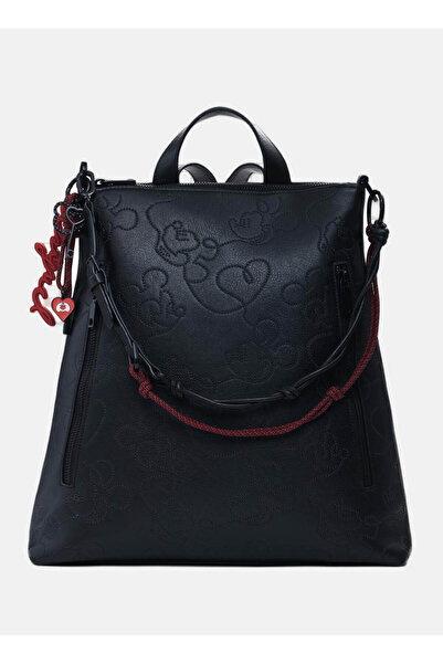 Desigual Siyah Kadın Sırt Çantası 26SAKP072000