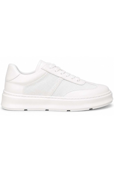 Lufian 111230300 Max Sneaker Ανδρικά Παπούτσια ΛΕΥΚΟ