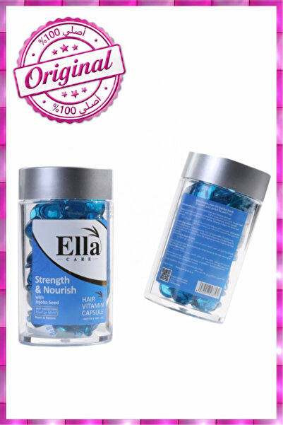 ella care Ela Vitamin Hair Oil Capsules Jojoba Seed Oil Protection for Hair A...