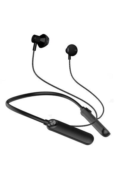 Hytech HY-XBK146 Siyah Boyun Askılı Mıknatıslı 140 Saat Çalma Süreli ENC Blue...
