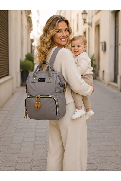 PaminBags Aksesuar حقيبة ظهر للأم والطفل مع جيوب PMN003