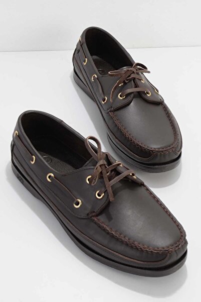 Bambi Kahve Leather Erkek Casual Ayakkabı E01830110003