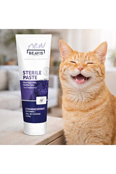 BEAVIS Kısırlaştırılmış Kediler için Vitamin & Min Mineralli Malt Paste 85 ml...