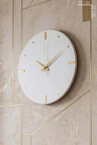 MOOCLOCK Ceas de perete Seyhan Model Modern, Decorativ, Metal, Cu oglindă, Me...