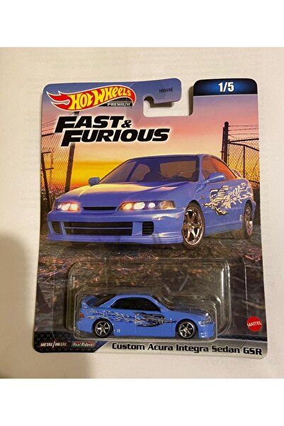 HOT WHEELS قسط سريع وغاضب مخصص أكورا إنتيجرا سيدان Gsr Hnw46 Hkd27