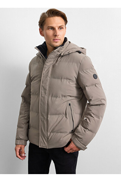 Back And Bond Mink Relaxed Fit Puffer Jacket