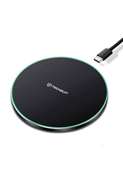 Techsuit Încărcător wireless 15W 3A - Premium (CHWR031) - Negru