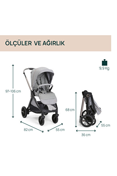 Chicco BELLAGIO BEBEK ARABASI 2.0 LUNAR ROCK