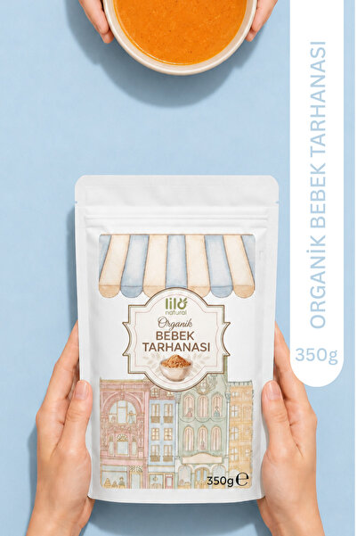 Lilo Natural Organik Bebek Tarhanası 350 g – Kilitli Ambalaj, Bebeklere Özel ...