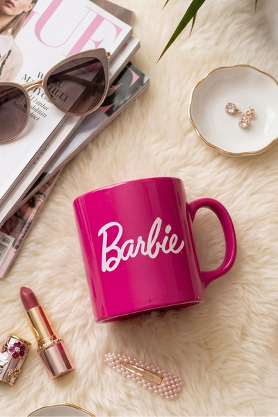 Mabbels Barbie Logo Seramik Kahve Kupası
