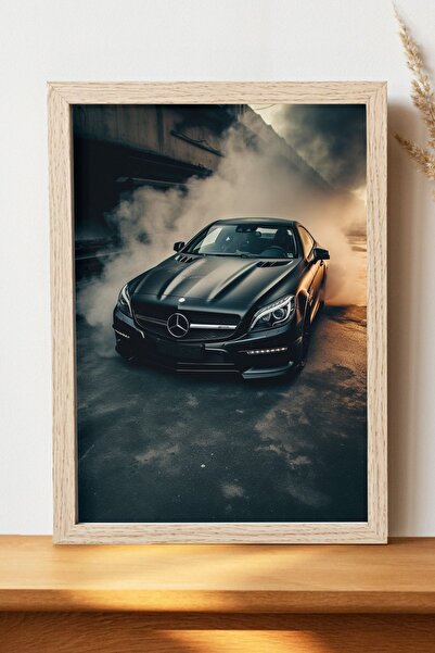 Luna Marissa Mercedes Poster - Çerçevesiz Parlak Kağıt Araba Posteri