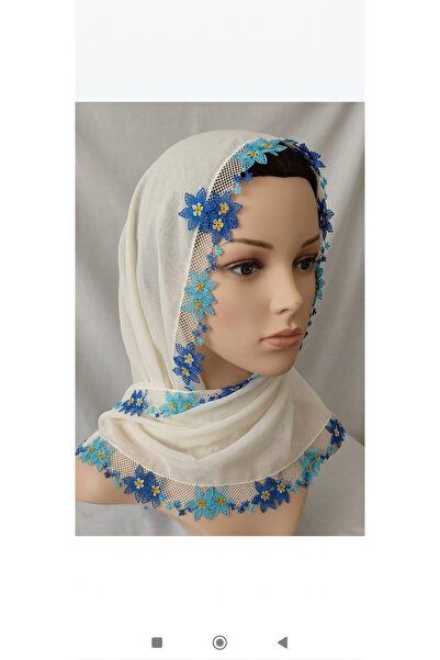 NUMİSTORE İğne oyası krem renk namaz örtüsü