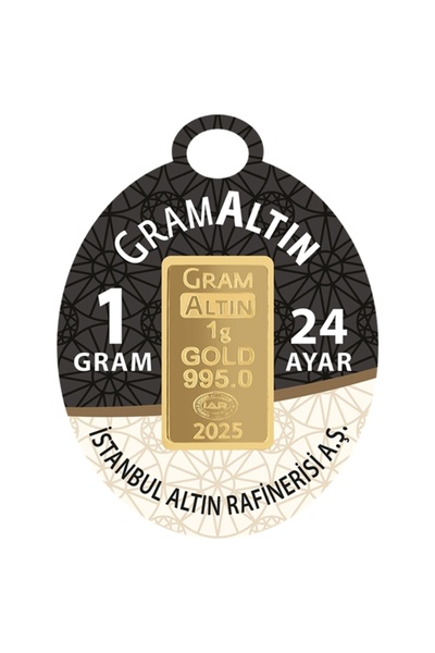 GRAM 24 Ayar 1 Külçe Altın