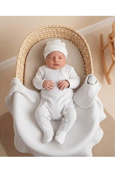 Babydola قماش سلكي أبيض - إصدار مستشفى للأطفال البنات والأولاد، معتمد من Oeko...