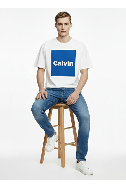 Calvin Klein SS 16S IO CALVIN BOX GRAPHIC TEE