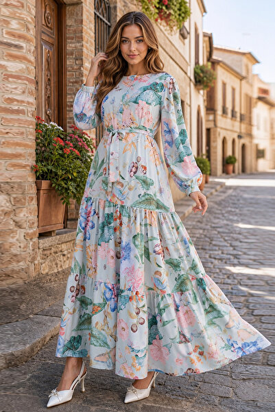 benguen Rochie hijab cu model Çağla 527